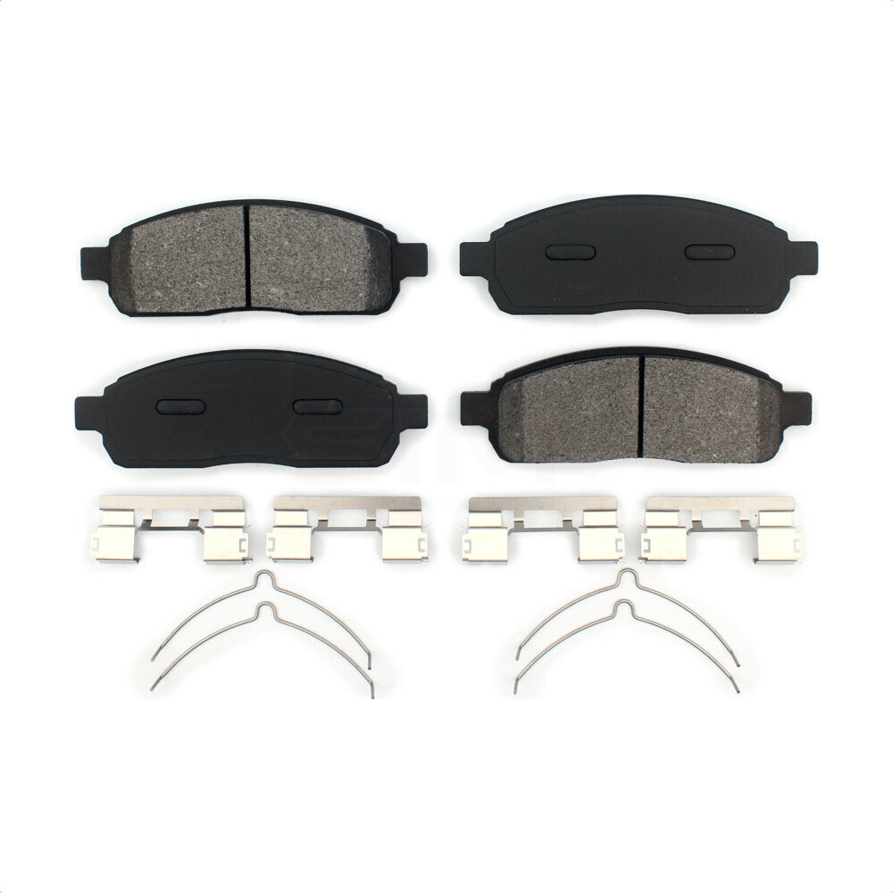 Plaquettes de frein à disque semi-métalliques avant pour Ford F-150 Lincoln Mark LT SIM-1083