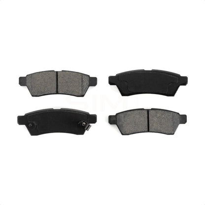 Plaquettes de frein à disque semi-métalliques arrière, pour Nissan Frontier Xterra Suzuki Equator