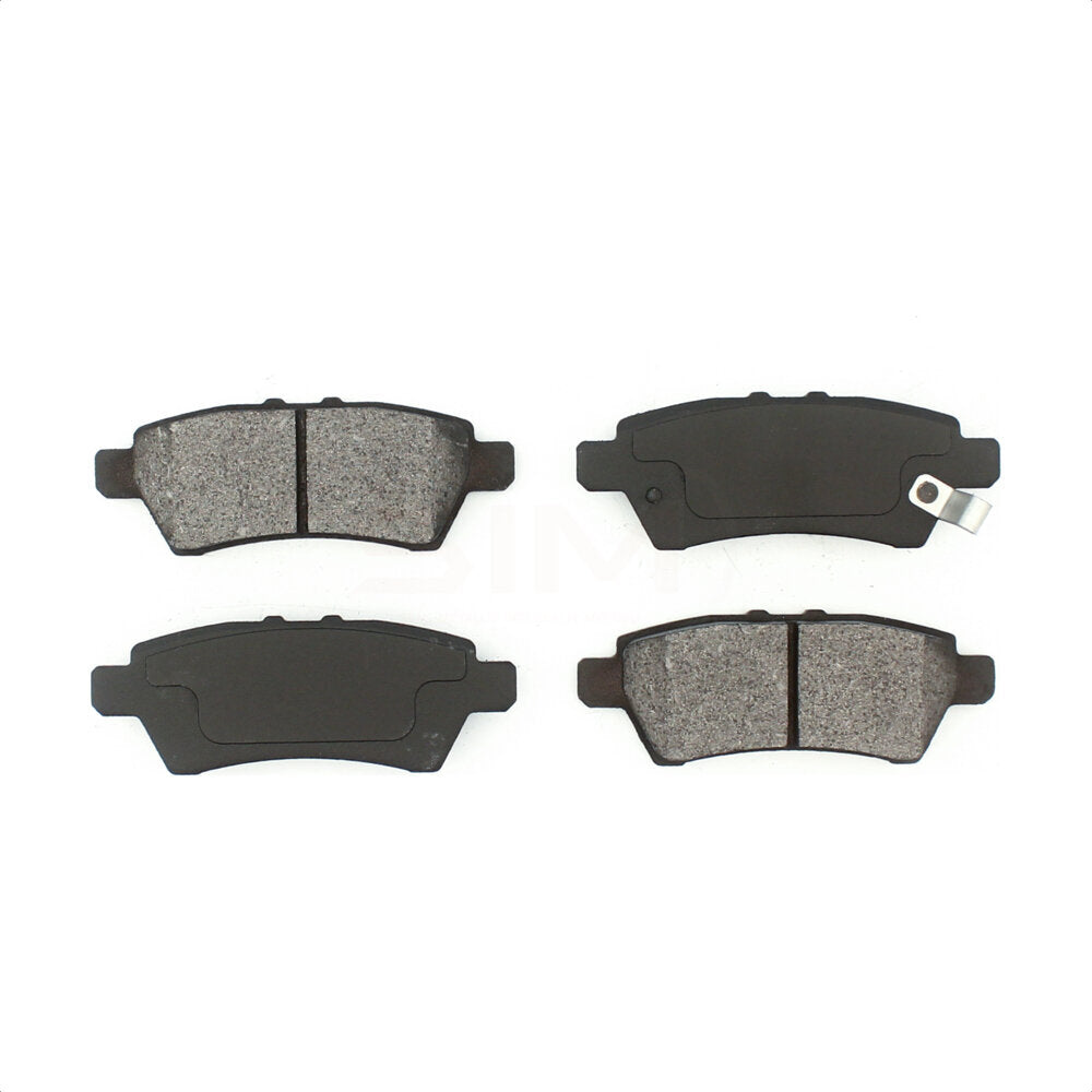 Plaquettes de frein à disque semi-métalliques arrière pour Nissan Pathfinder Xterra SIM-1101