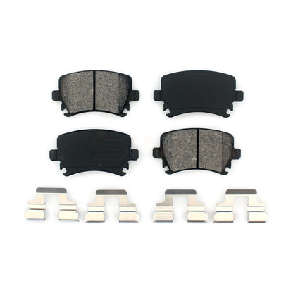 Plaquettes de frein à disque semi-métalliques arrière, pour Volkswagen Tiguan Jetta Audi GTI Rabbit