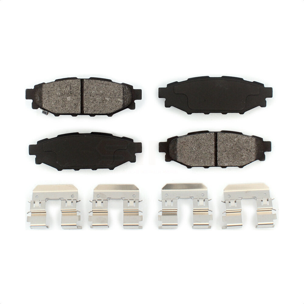 Plaquettes de frein à disque semi-métalliques arrière, pour Subaru Crosstrek Impreza Forester Outbac