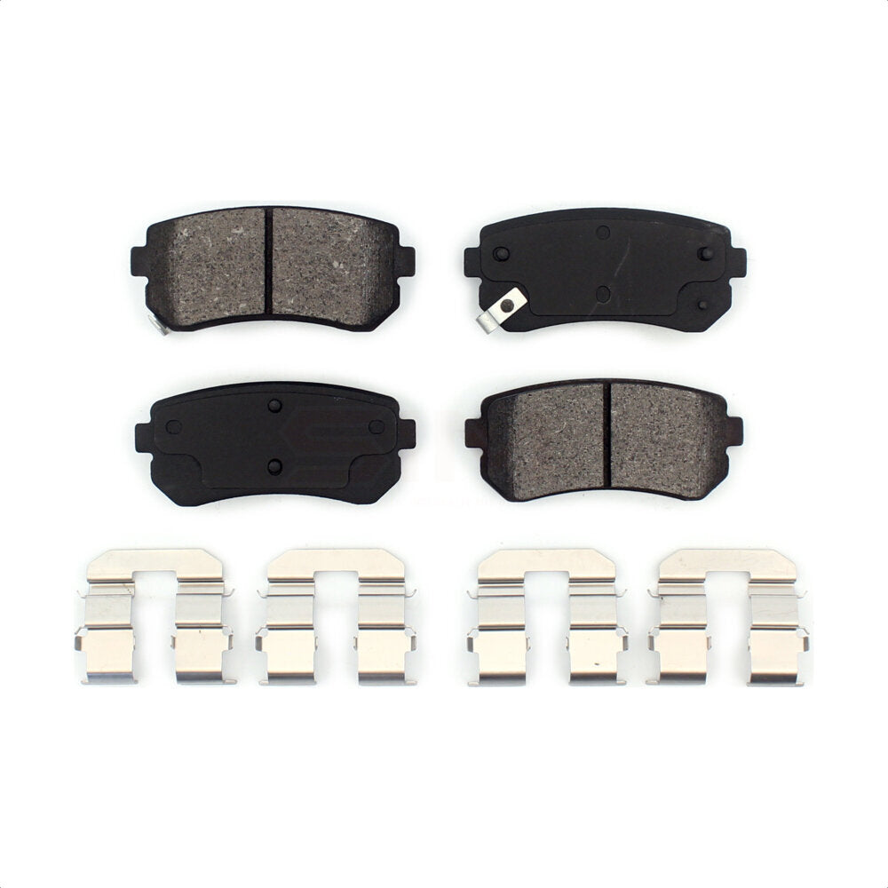 Plaquettes de frein à disque semi-métalliques arrière, pour Hyundai Tucson Elantra Kia Accent Forte