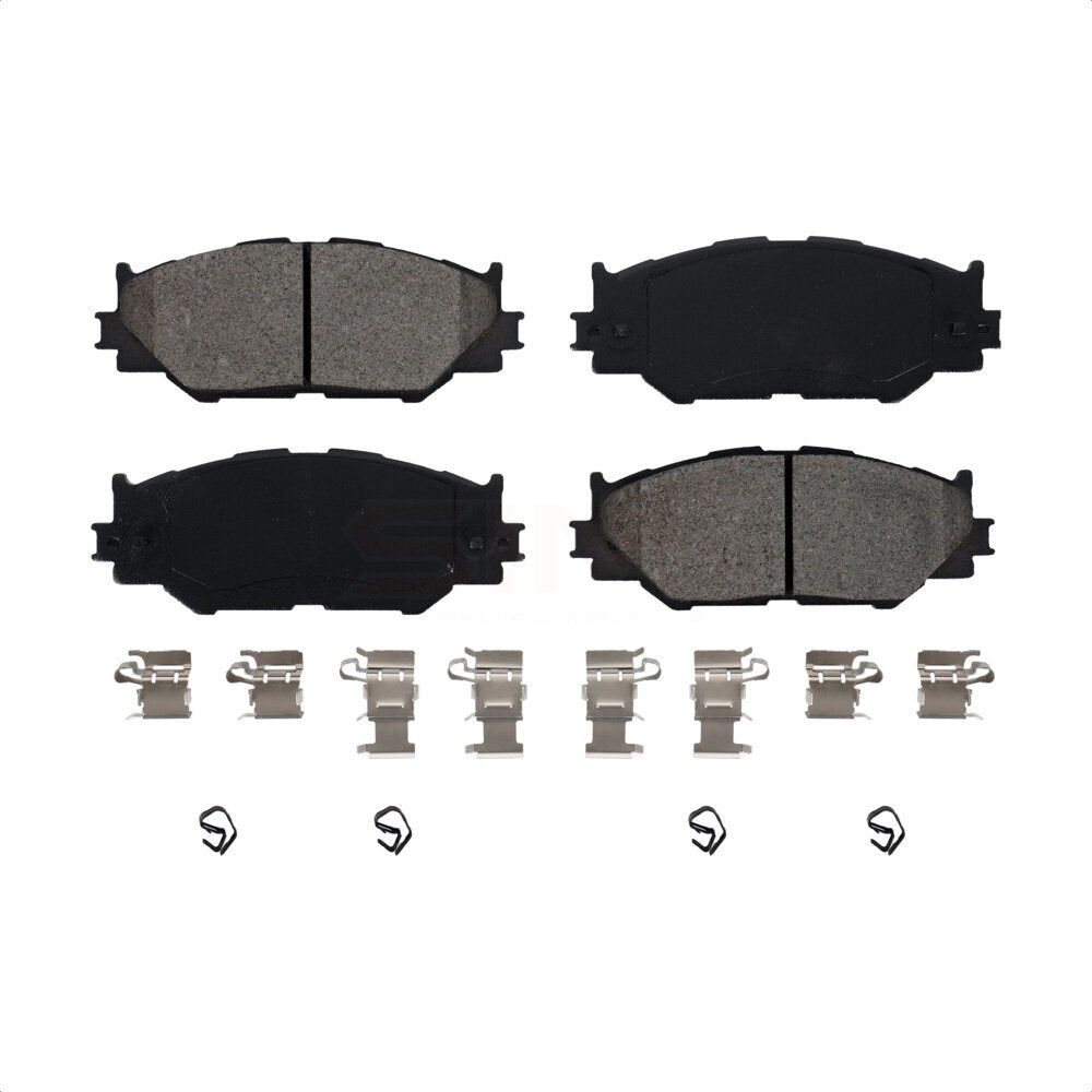 Plaquettes de frein à disque semi-métalliques avant pour Lexus IS250 SIM-1178