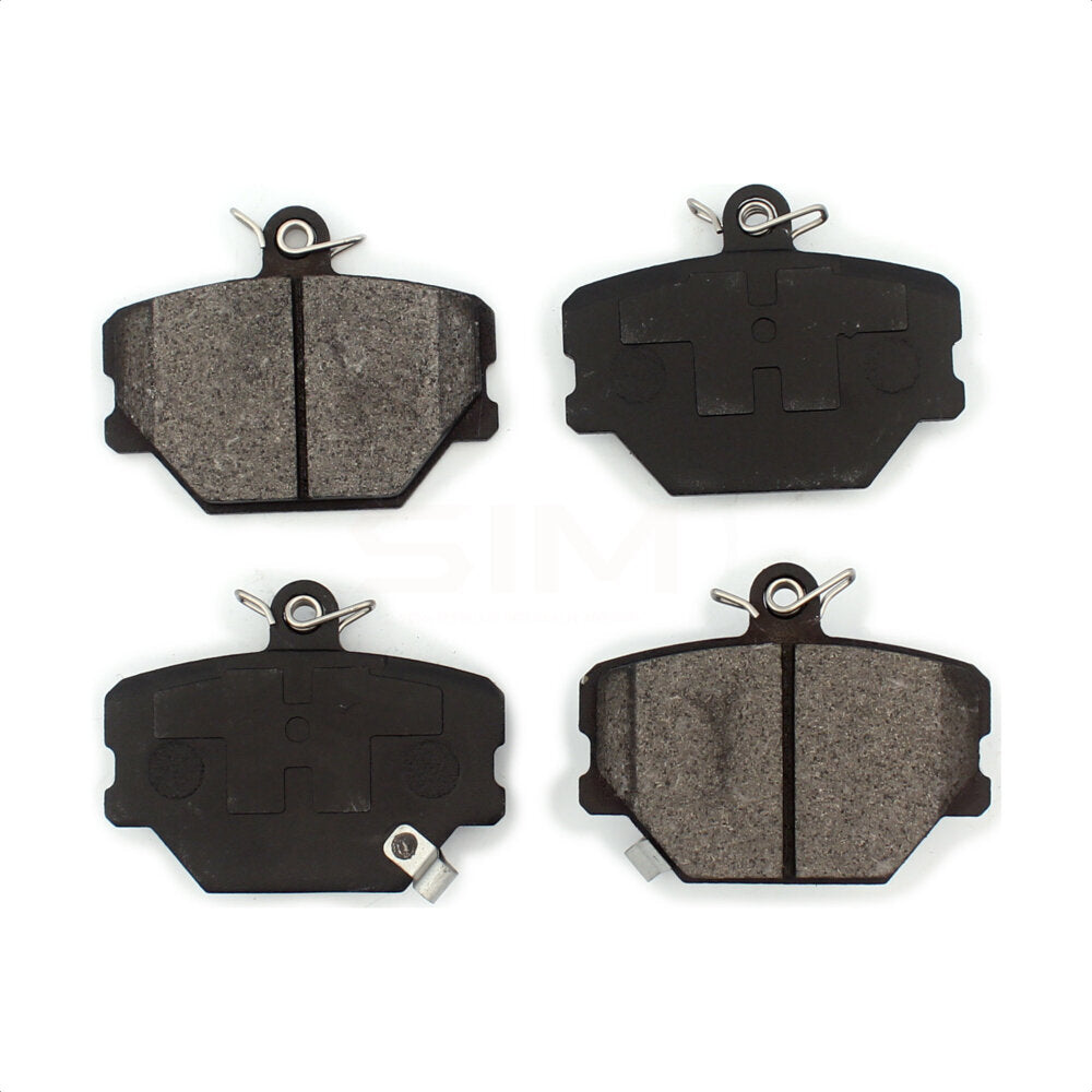 Plaquettes de frein à disque avant semi-métalliques pour Smart Fortwo SIM-1252
