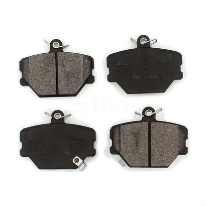 Plaquettes de frein à disque avant semi-métalliques pour Smart Fortwo SIM-1252