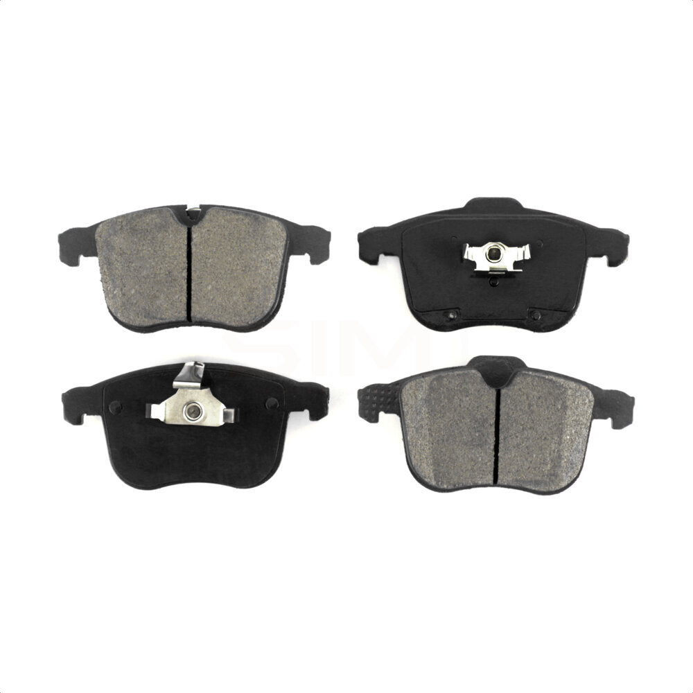 Plaquettes de frein à disque avant semi-métalliques pour Saab 9-3 avec rotor de 314 mm de diamètre