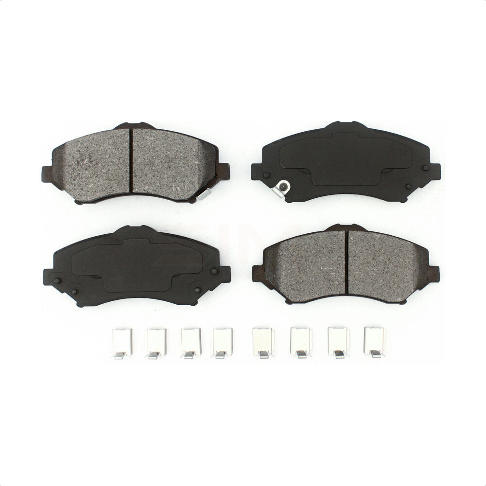 Plaquettes de frein à disque semi-métalliques avant, pour Dodge Grand Caravan Jeep Wrangler Town