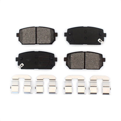 Plaquettes de frein à disque semi-métalliques arrière pour Kia Rondo 2007-2012 SIM-1296