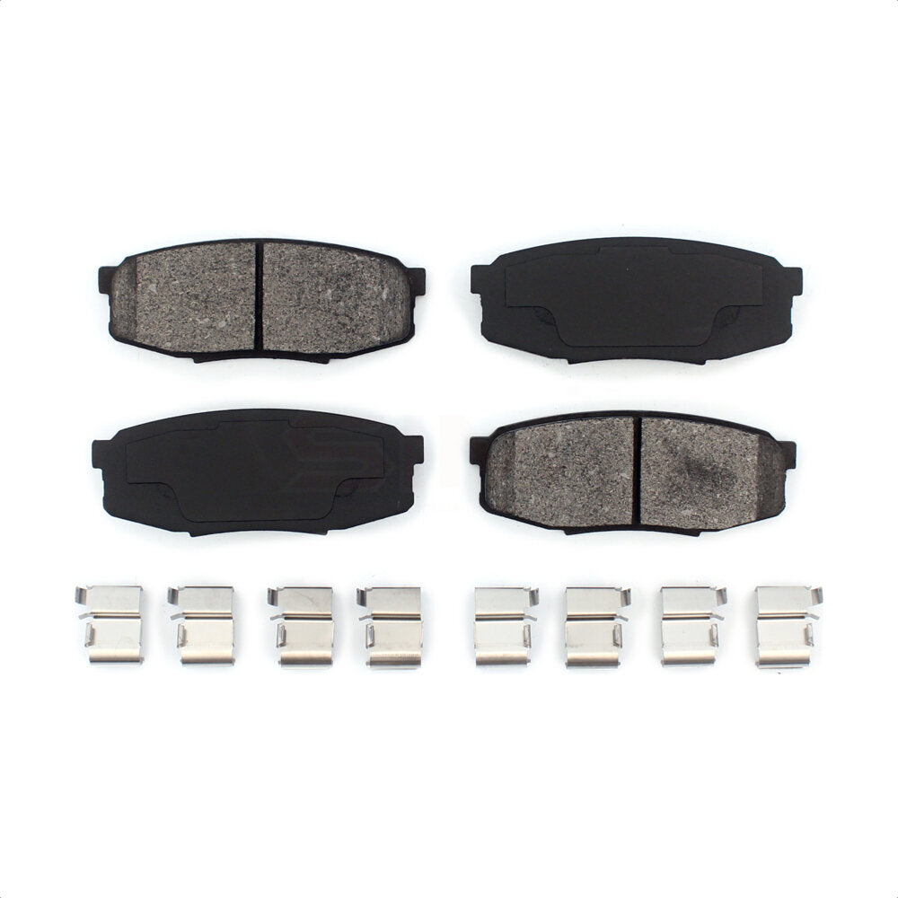 Plaquettes de frein à disque semi-métalliques arrière, pour Toyota Tundra Sequoia Lexus LX570 Land
