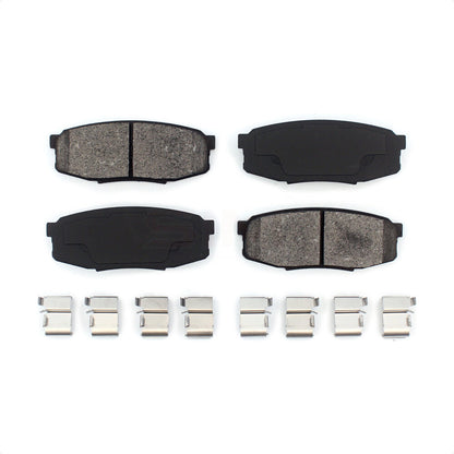 Plaquettes de frein à disque semi-métalliques arrière, pour Toyota Tundra Sequoia Lexus LX570 Land