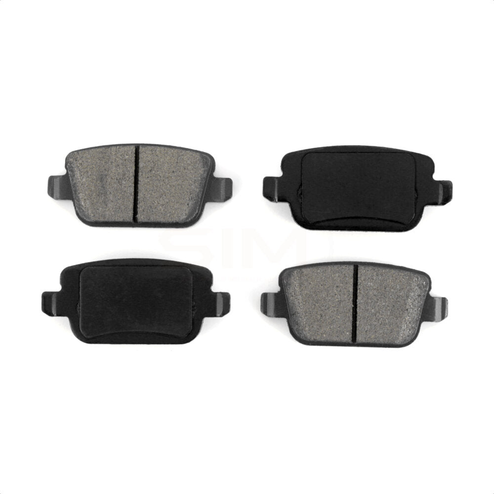 Plaquettes de frein à disque semi-métalliques arrière pour Land Rover LR2 Volvo S80 SIM-1314