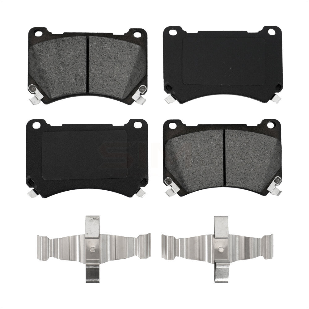 Plaquettes de frein à disque semi-métalliques avant pour Hyundai Genesis Equus SIM-1396
