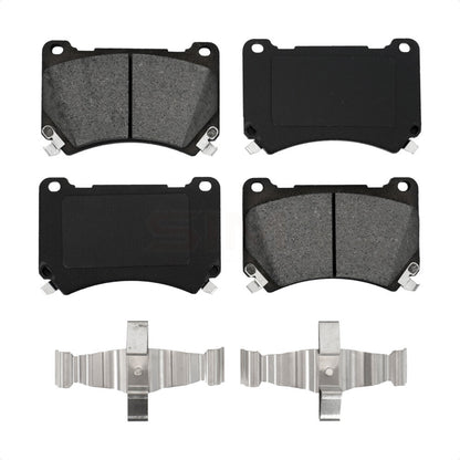 Plaquettes de frein à disque semi-métalliques avant pour Hyundai Genesis Equus SIM-1396
