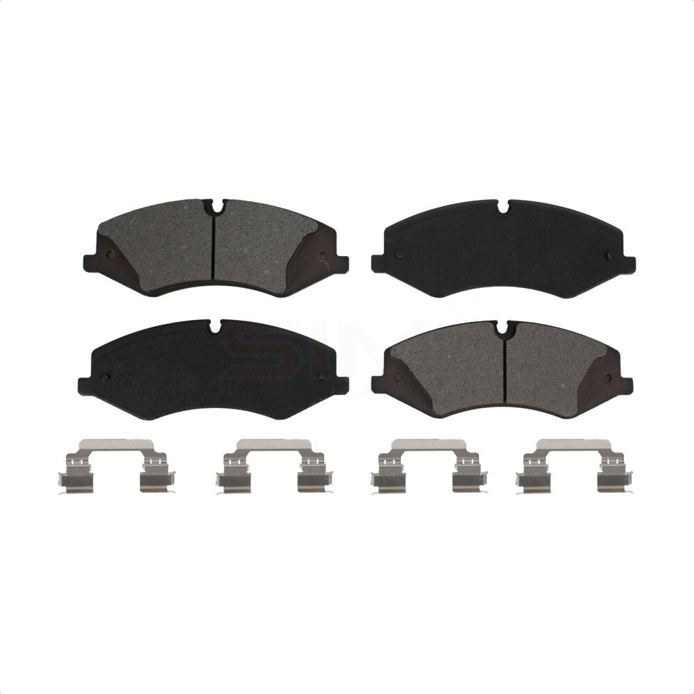 Plaquettes de frein à disque semi-métalliques avant pour Land Rover Range Sport LR4 Discovery