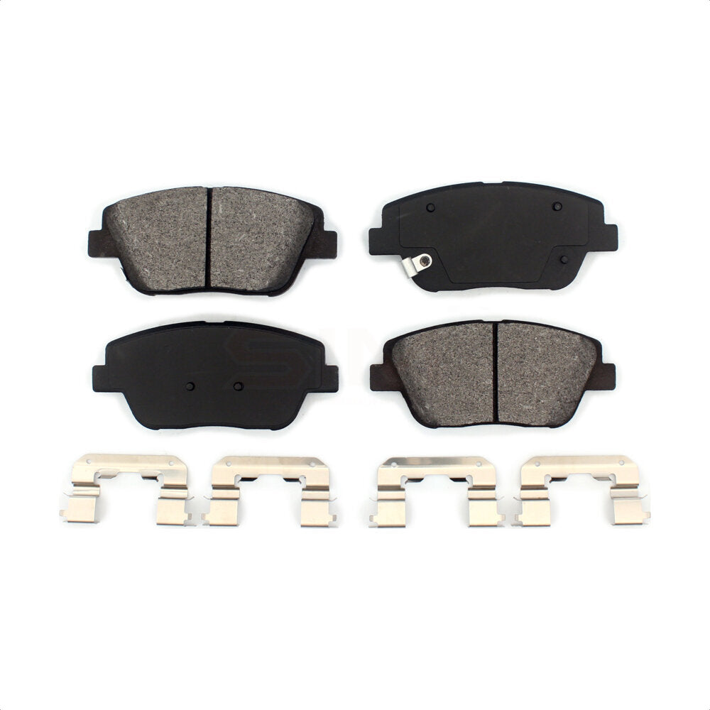 Plaquettes de frein à disque semi-métalliques avant, pour Hyundai Sonata Kia Optima SIM-1444