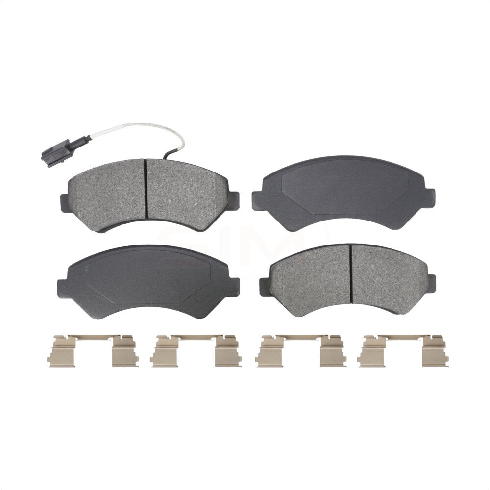 Plaquettes de frein à disque semi-métalliques avant pour Ram ProMaster 2500 3500 1500 SIM-1540
