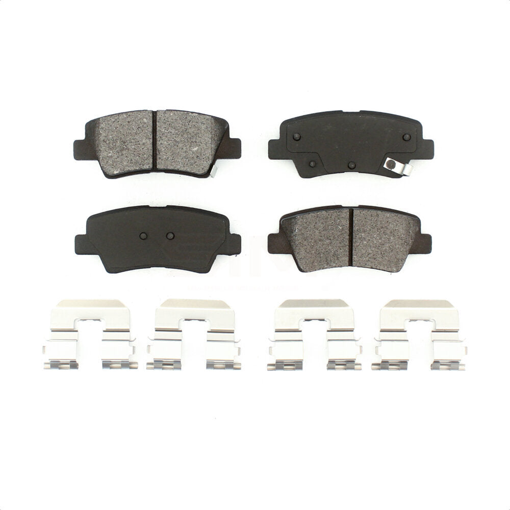Plaquettes de frein à disque semi-métalliques arrière, pour Hyundai Kia Elantra Accent Rio Forte GT