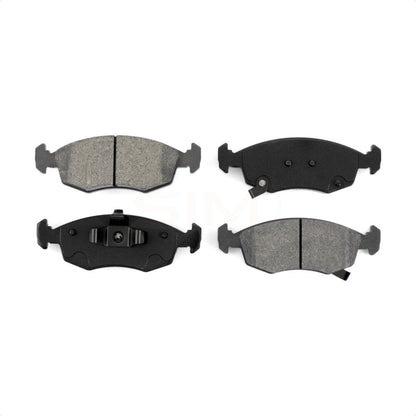 Plaquettes de frein à disque avant semi-métalliques pour Fiat 500 SIM-1568