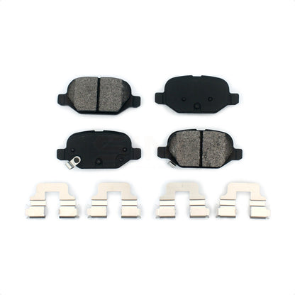 Plaquettes de frein à disque semi-métalliques arrière pour Fiat 500 2012-2019 SIM-1569