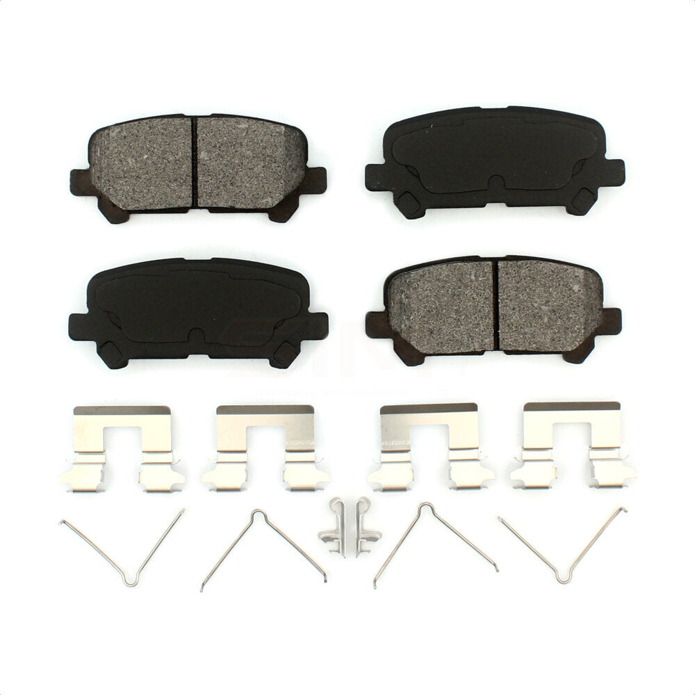 Plaquettes de frein à disque semi-métalliques arrière, pour Honda Odyssey Pilot Acura MDX ZDX