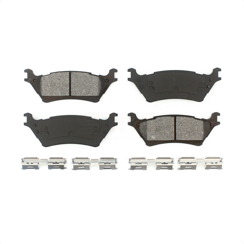 Plaquettes de frein à disque semi-métalliques arrière pour Ford F-150 SIM-1602