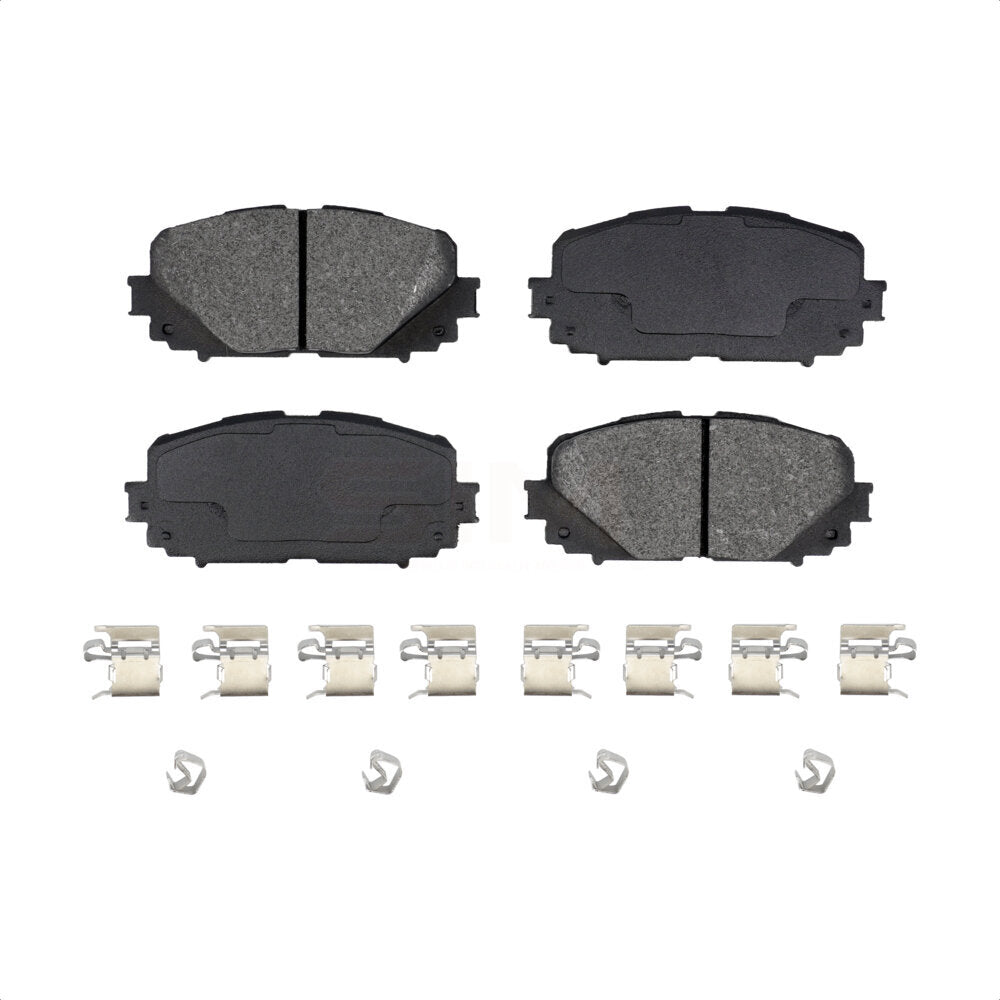 Plaquettes de frein à disque semi-métalliques avant pour Toyota Yaris SIM-1628