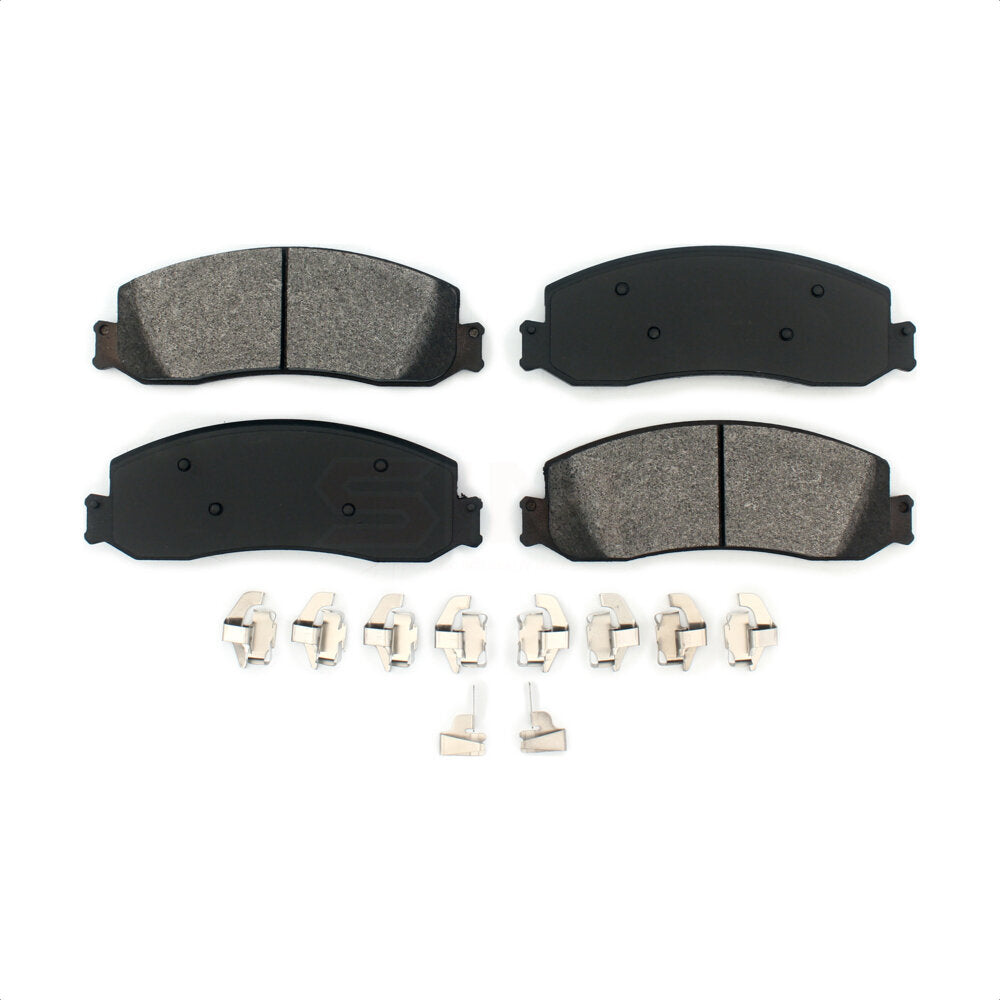 Plaquettes de frein à disque semi-métalliques avant pour Ford F-350 Super Duty F-250 SIM-1631A