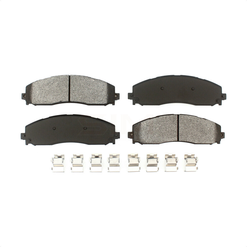Plaquettes de frein à disque semi-métalliques arrière, pour Ford F-350 Super Duty F-250 F-450