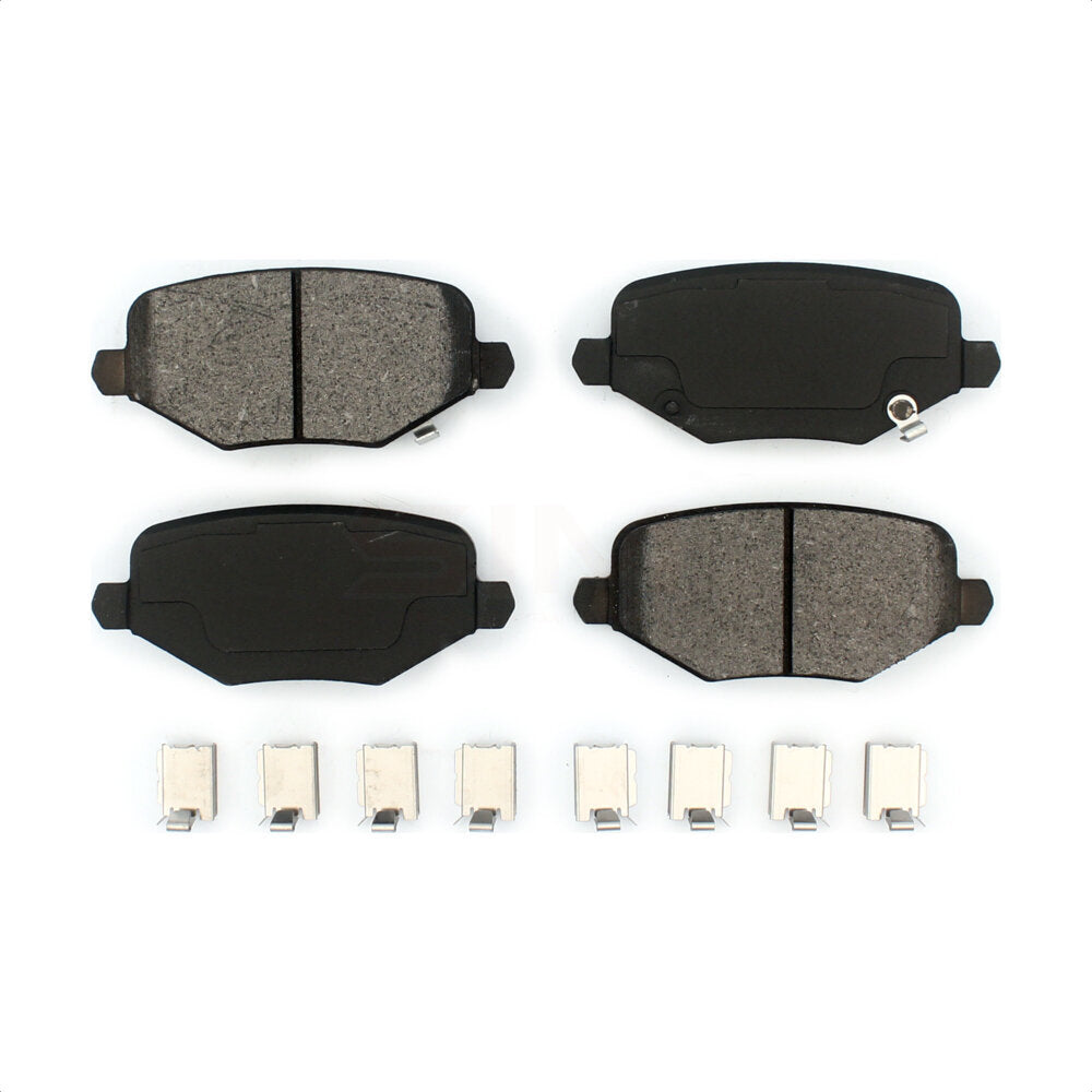 Plaquettes de frein à disque semi-métalliques arrière, pour Dodge Grand Caravan Chrysler Town & Ram