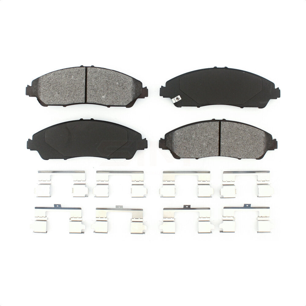 Plaquettes de frein à disque semi-métalliques avant pour Honda Pilot Acura MDX Ridgeline SIM-172