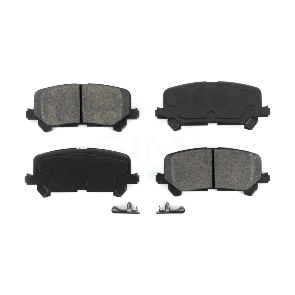 Plaquettes de frein à disque semi-métalliques arrière, pour Honda Pilot Ridgeline Acura MDX passeport