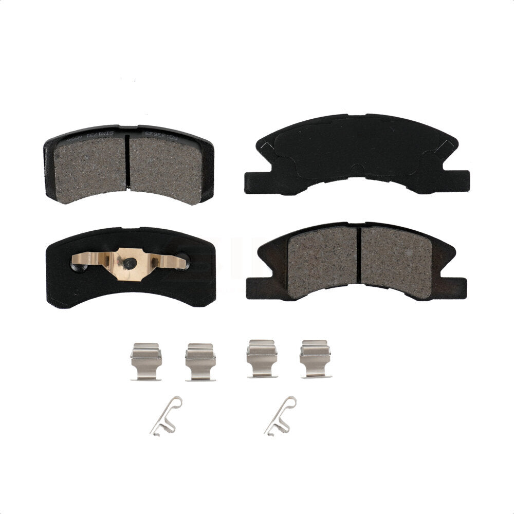 Plaquettes de frein à disque semi-métalliques avant pour Mitsubishi Mirage G4 SIM-1731