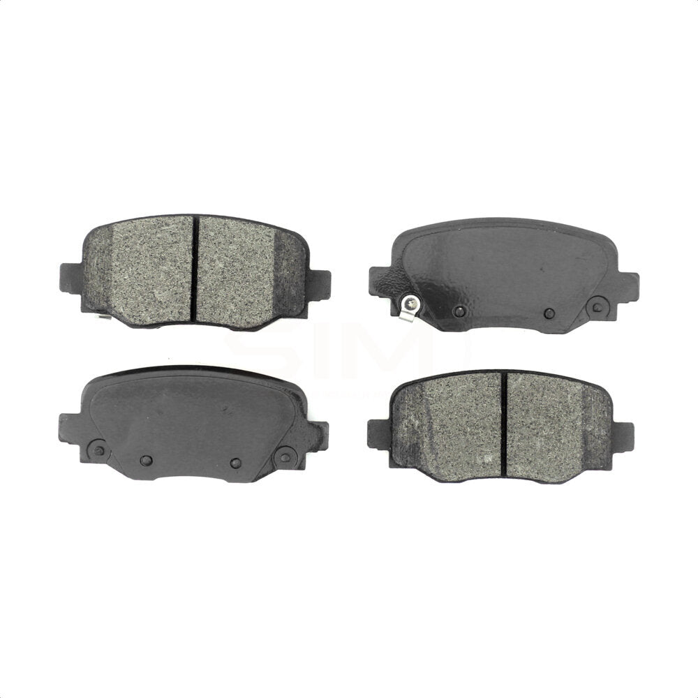 Plaquettes de frein à disque semi-métalliques arrière pour Jeep Cherokee Chrysler 200 SIM-1734