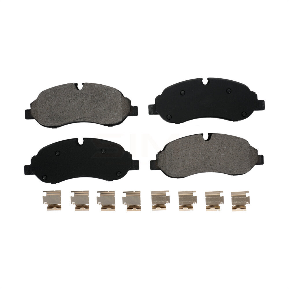 Plaquettes de frein à disque semi-métalliques avant pour Ford Transit-250 Transit-150 Transit-35