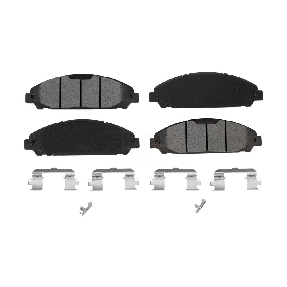 Plaquettes de frein à disque semi-métalliques avant pour Ford Mustang SIM-1791