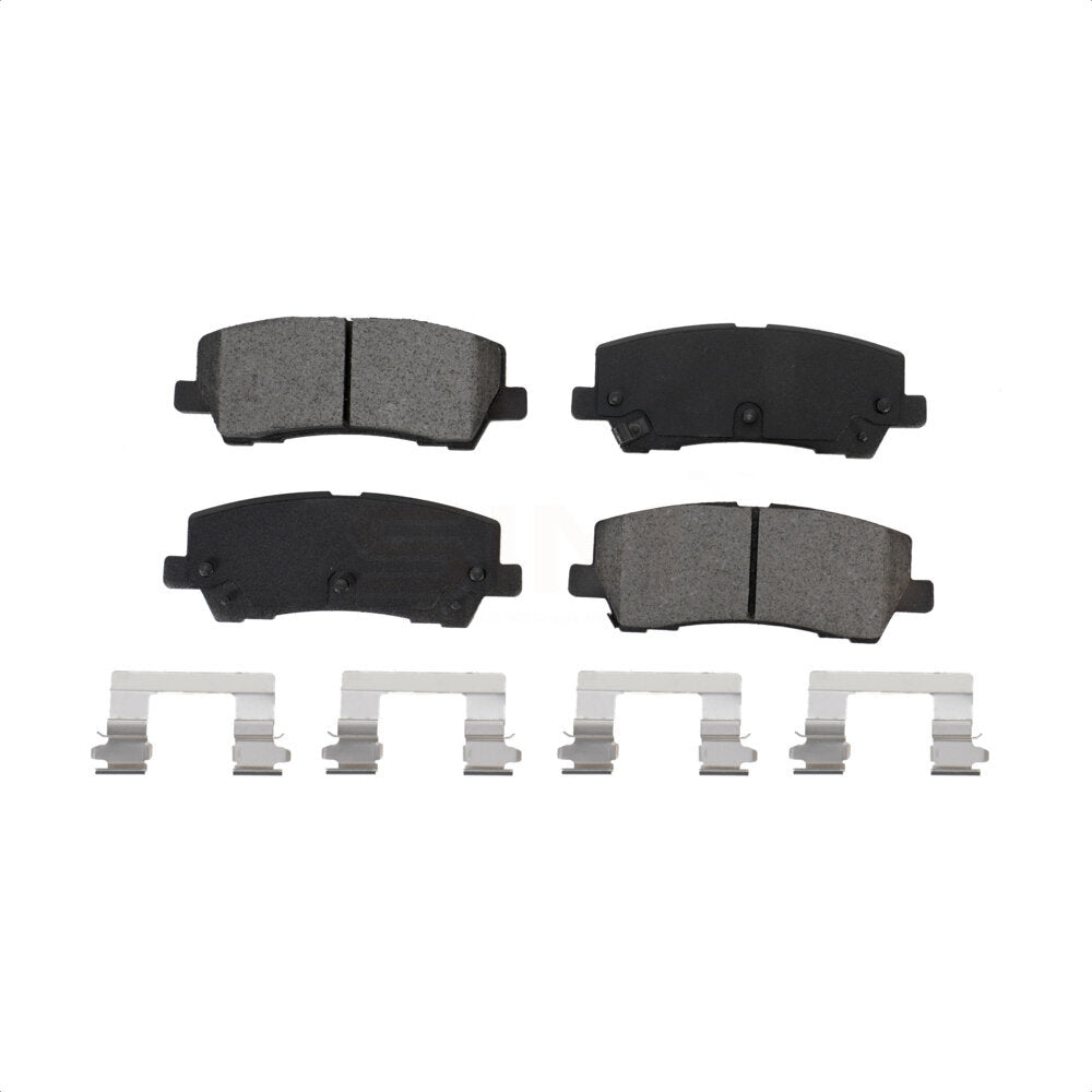 Plaquettes de frein à disque semi-métalliques arrière pour Ford Mustang SIM-1793