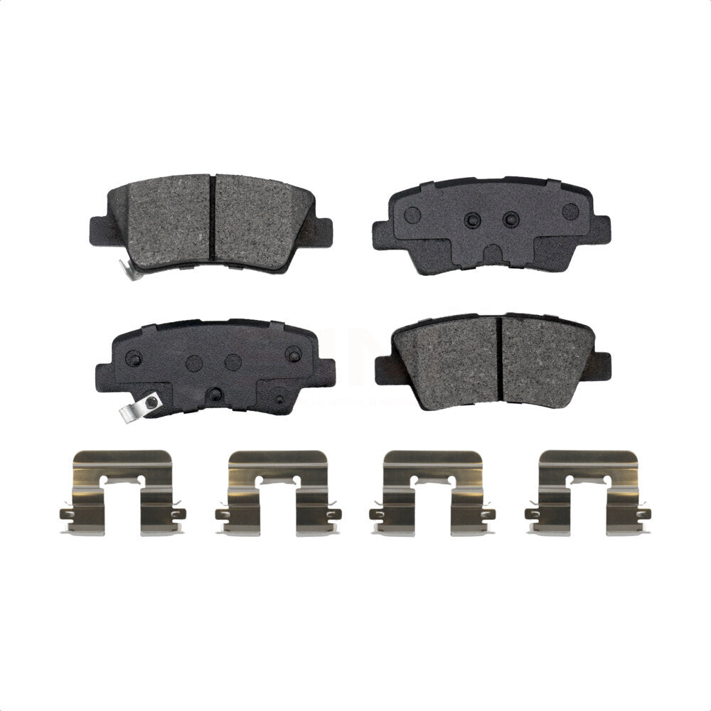 Plaquettes de frein à disque semi-métalliques arrière, pour Hyundai Kia Kona Forte Sonata Soul GT EV