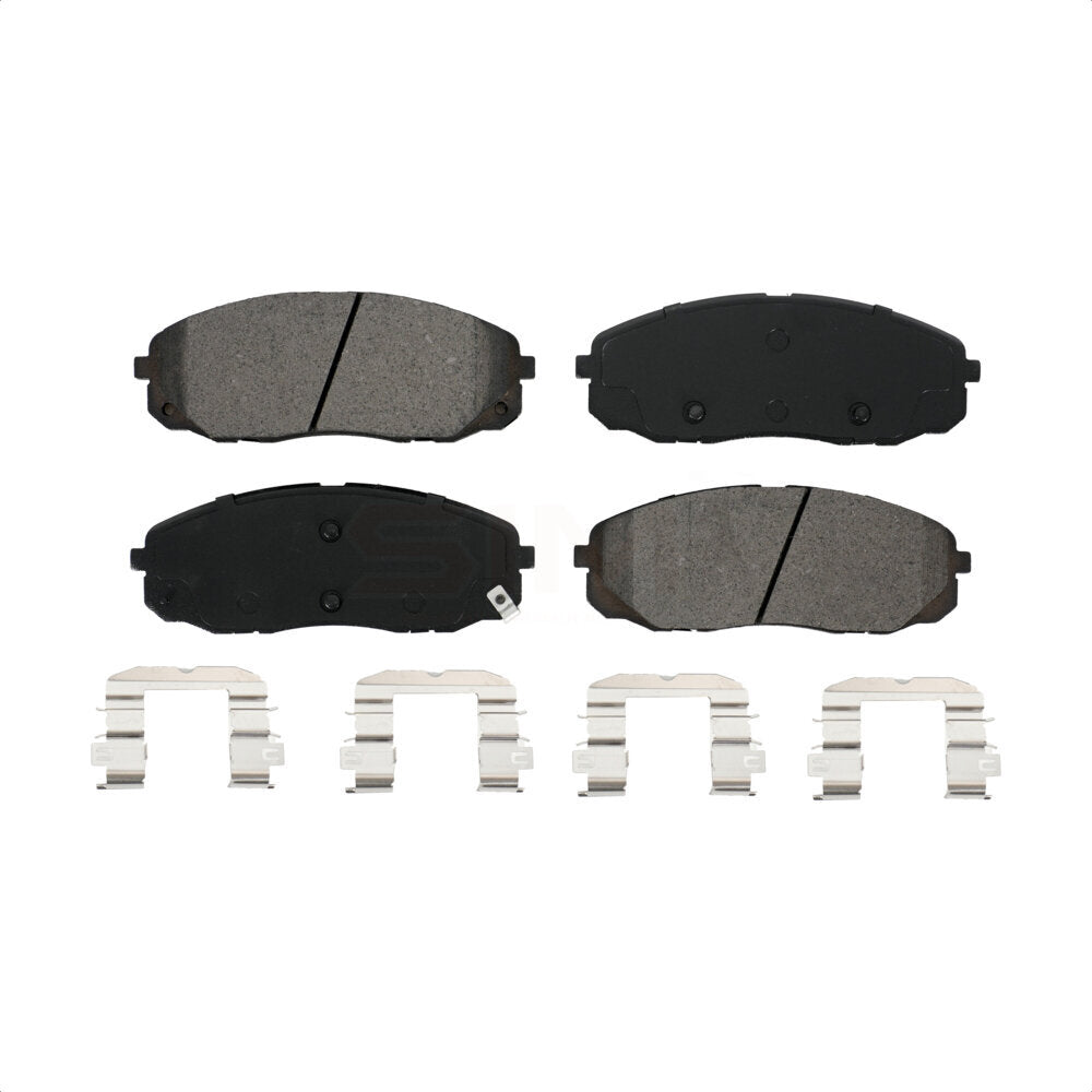 Plaquettes de frein à disque avant semi-métalliques pour Kia Sedona 2015-2021 SIM-1814
