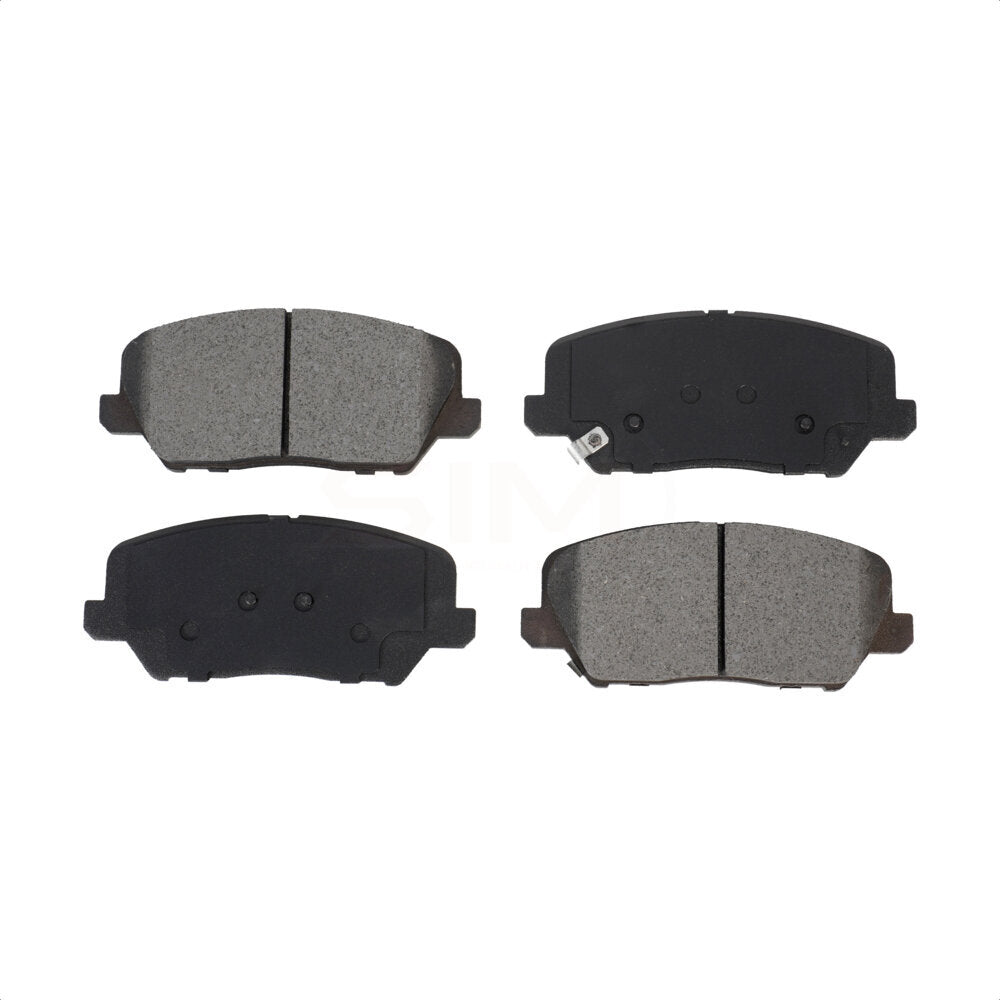 Plaquettes de frein à disque semi-métalliques avant, pour Kia Forte Forte5 Hyundai Veloster