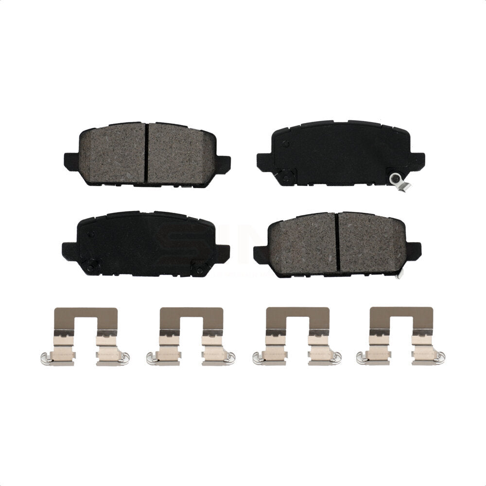Plaquettes de frein à disque semi-métalliques arrière pour Honda HR-V CR-Z SIM-1841