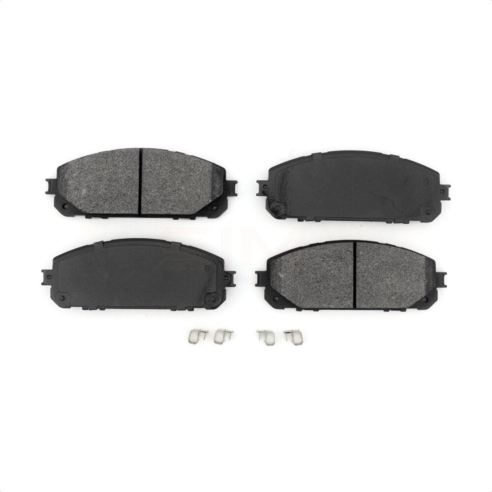 Plaquettes de frein à disque semi-métalliques avant pour Jeep Cherokee avec étrier à double piston