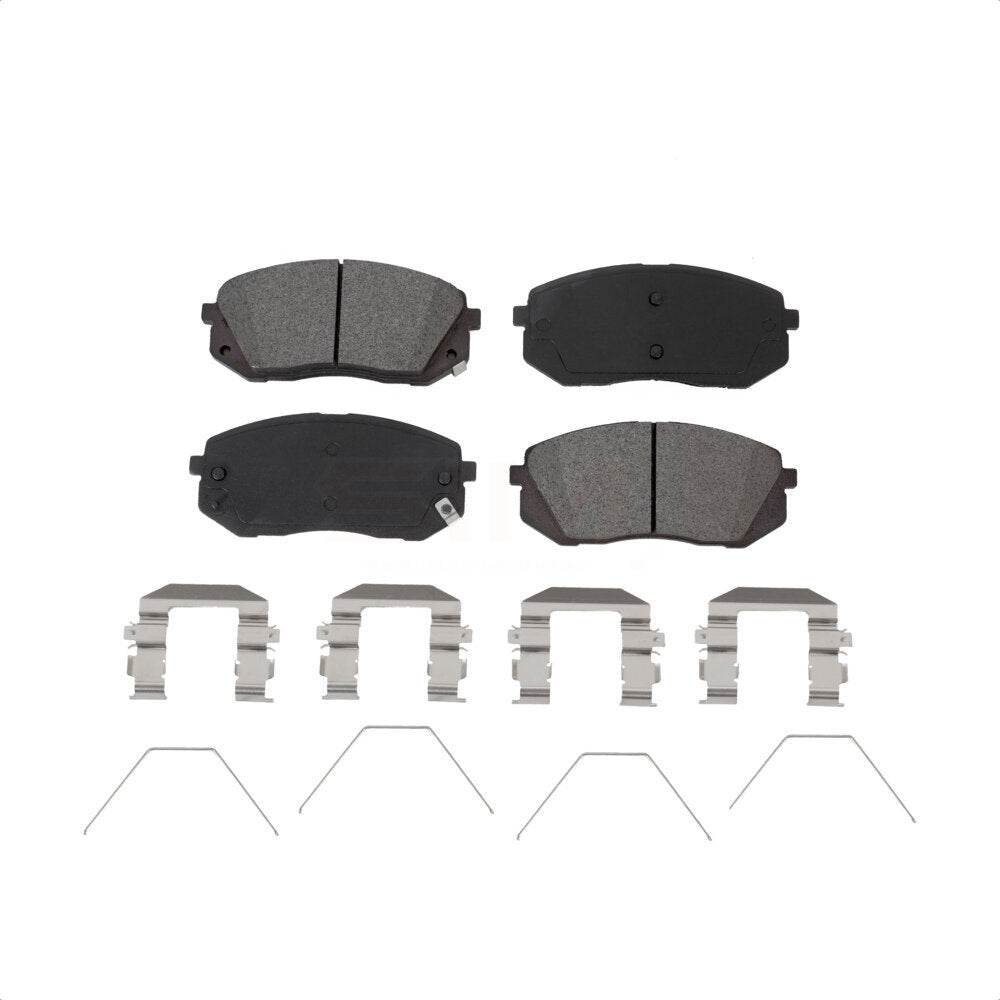 Plaquettes de frein à disque semi-métalliques avant, pour Hyundai Kona Kia Seltos Sonata Forte GT