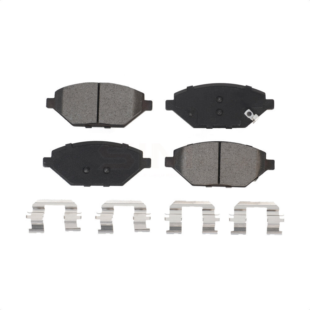 Plaquettes de frein à disque avant semi-métalliques pour Chevrolet Spark 2016-2022 SIM-1864