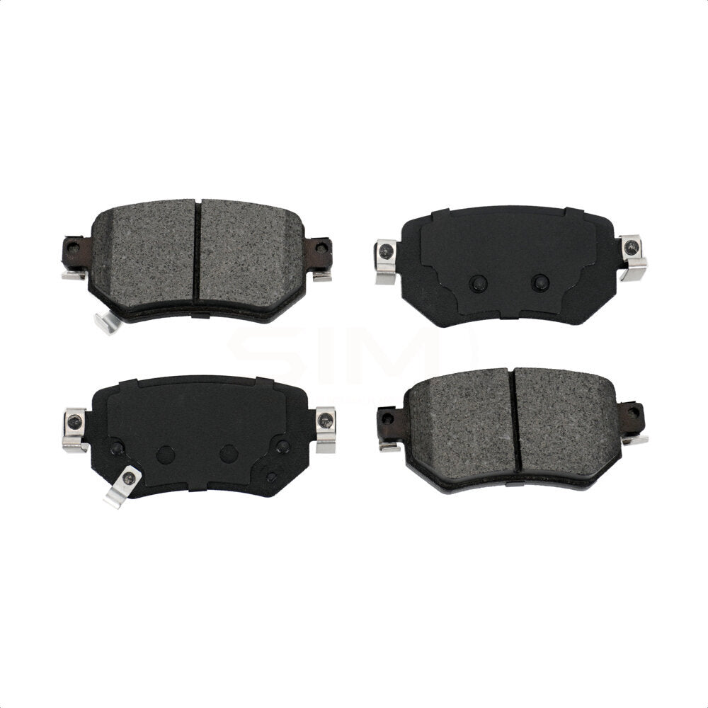 Plaquettes de frein à disque semi-métalliques arrière pour Mazda 6 2016-2021 SIM-1874