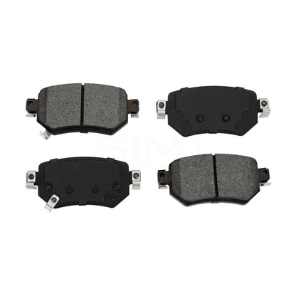 Plaquettes de frein à disque semi-métalliques arrière pour Mazda 6 2016-2021 SIM-1874