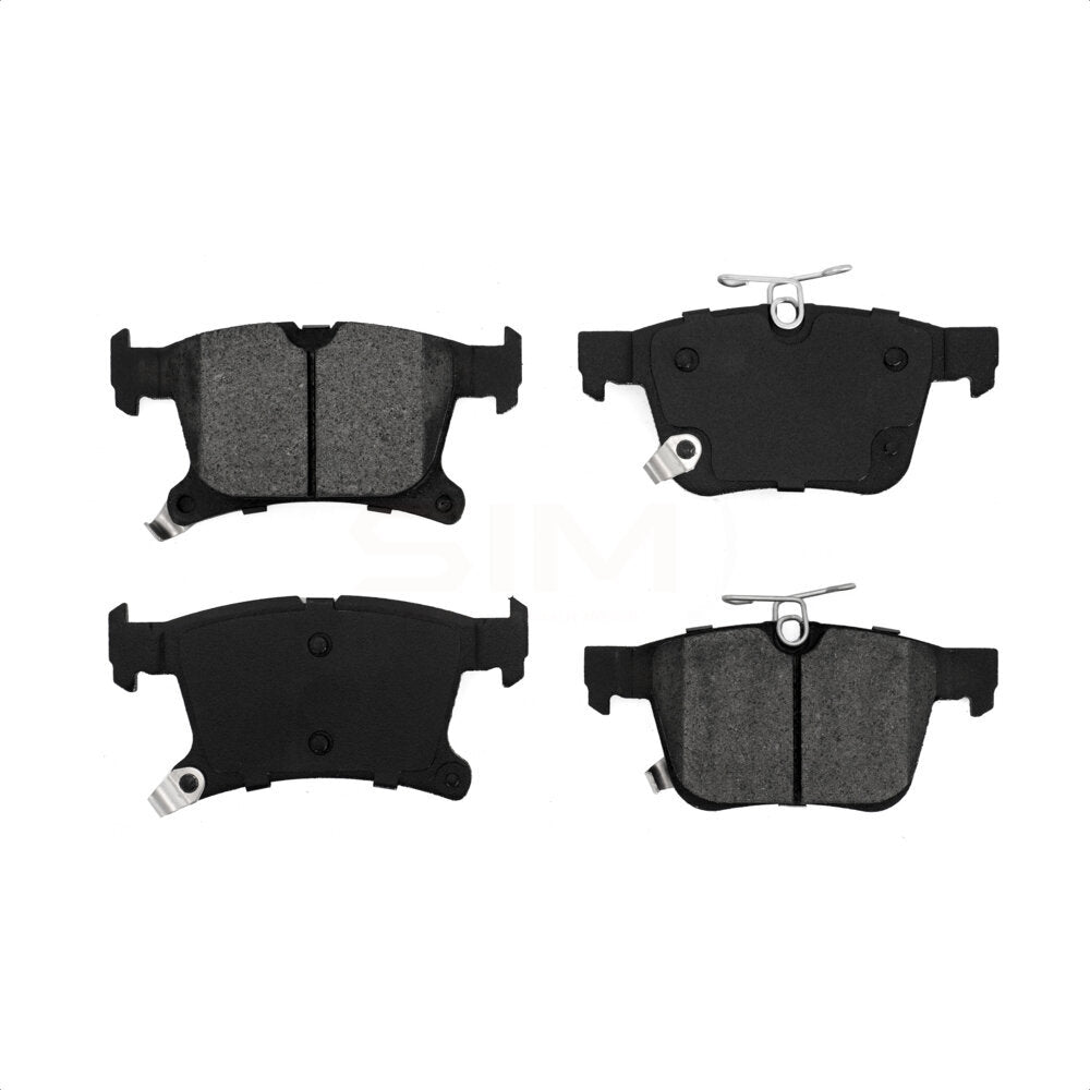 Plaquettes de frein à disque semi-métalliques arrière pour Chrysler Pacifica Grand Caravan Voyager