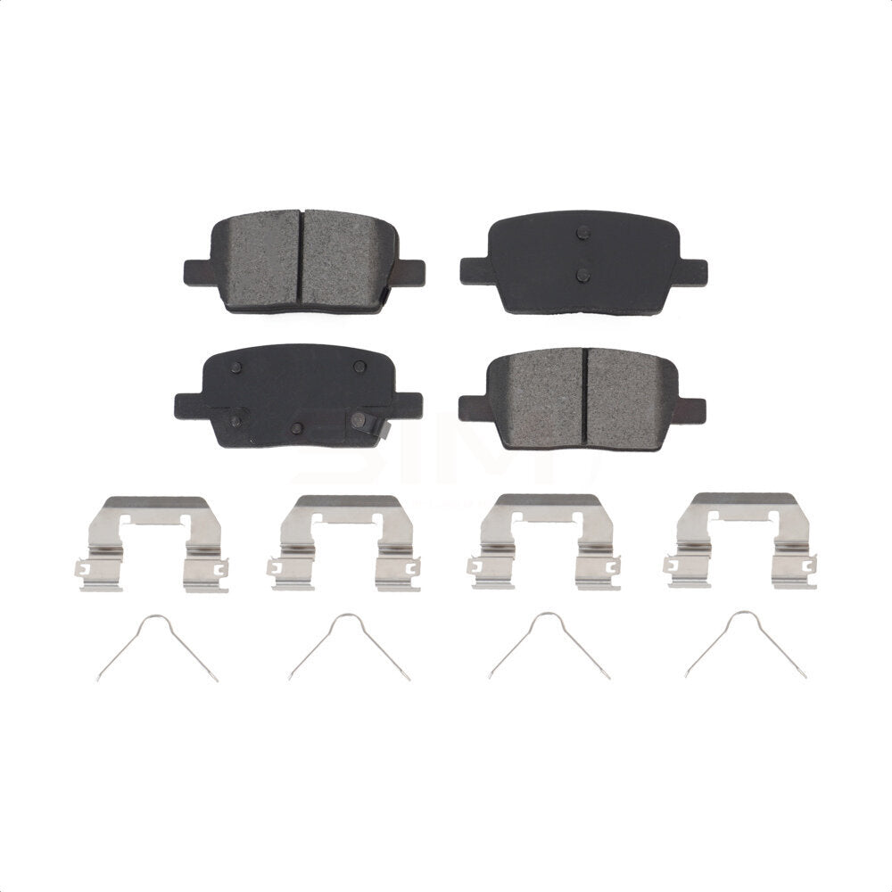 Plaquettes de frein à disque semi-métalliques arrière, pour Chevrolet Cadillac XT5 Traverse GMC Buic