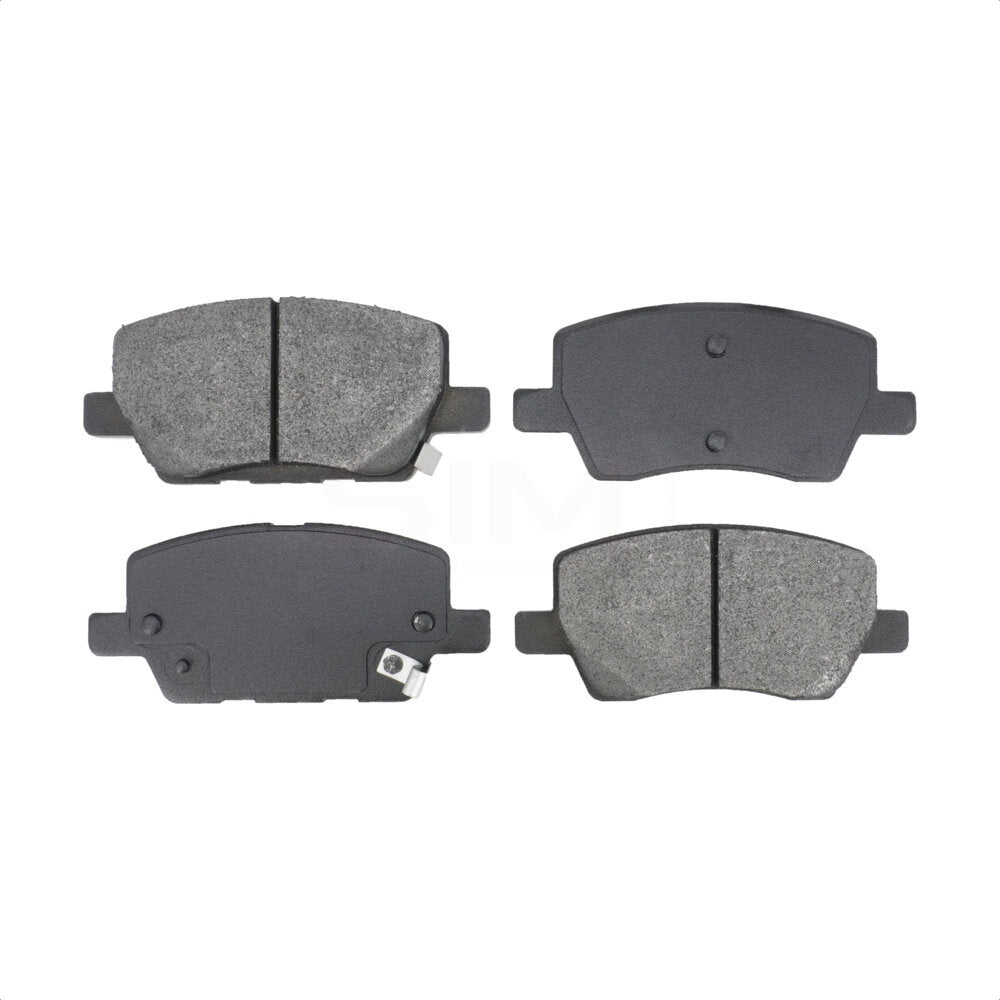 Plaquettes de frein à disque semi-métalliques avant pour Chevrolet Sonic 2018-2020 SIM-1929