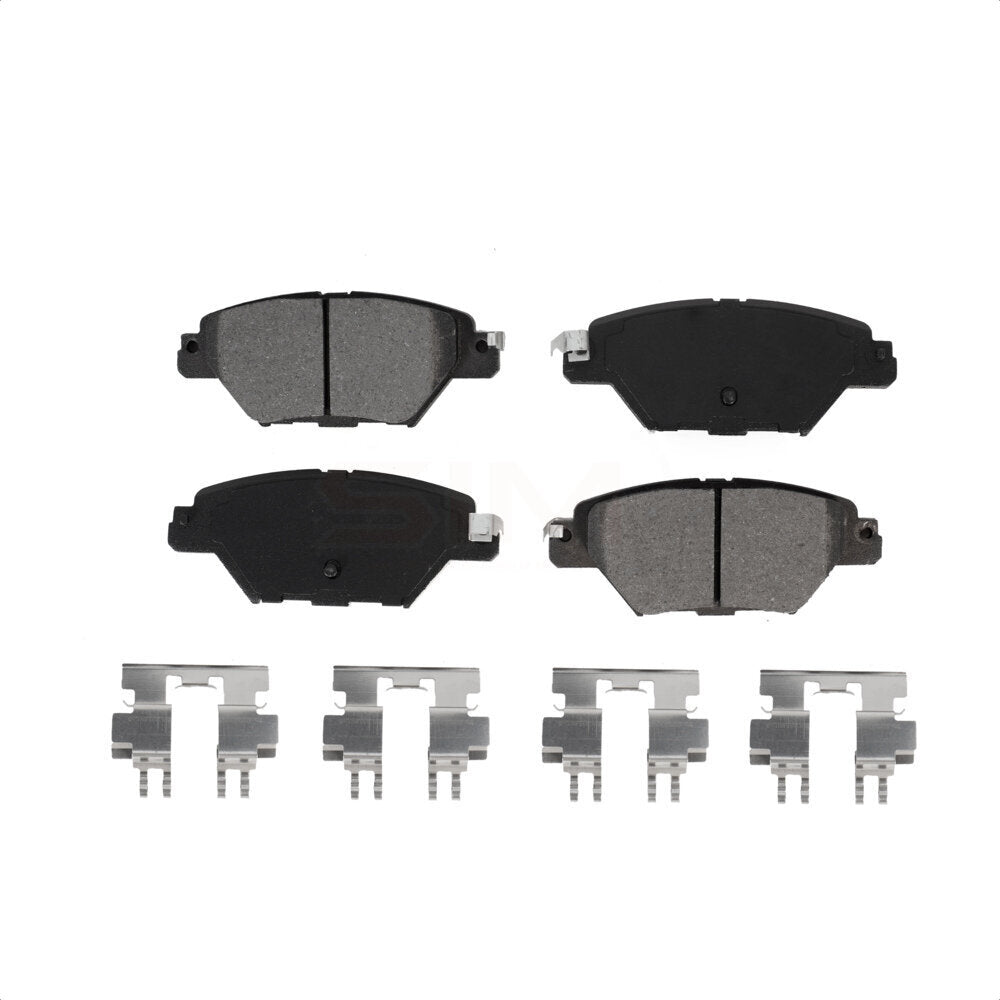 Plaquettes de frein à disque semi-métalliques arrière pour Mazda CX-9 2016-2023 SIM-1934