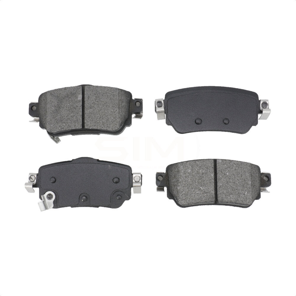 Plaquettes de frein à disque semi-métalliques arrière, pour Nissan Rogue Sport Qashqai LEAF SIM-1965